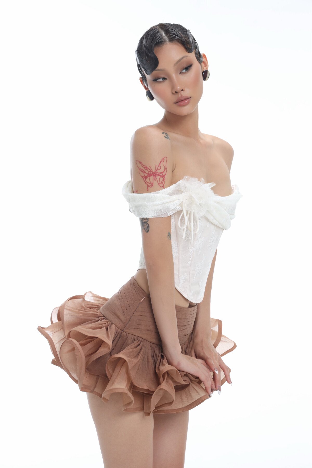 BUSTIER TOP
