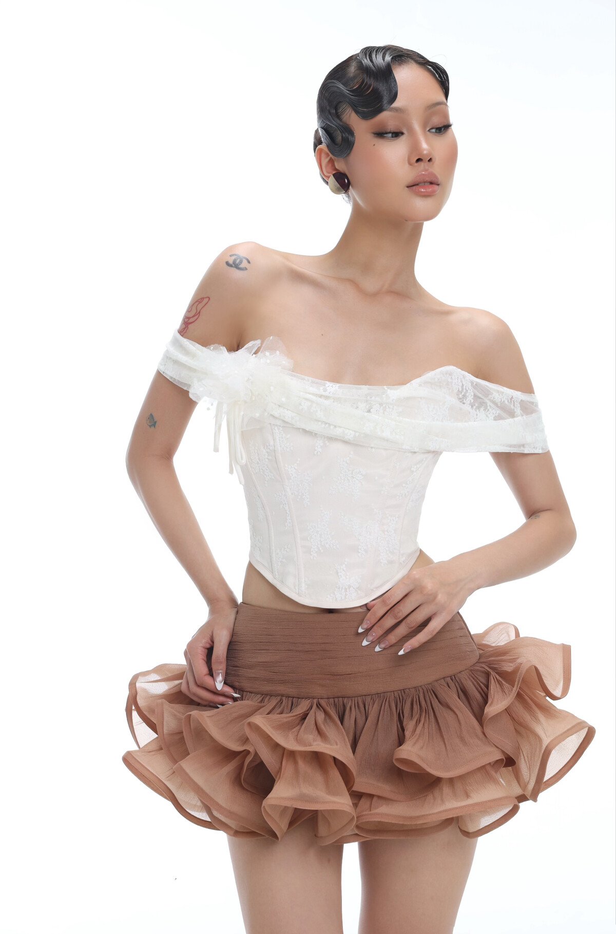 BUSTIER TOP