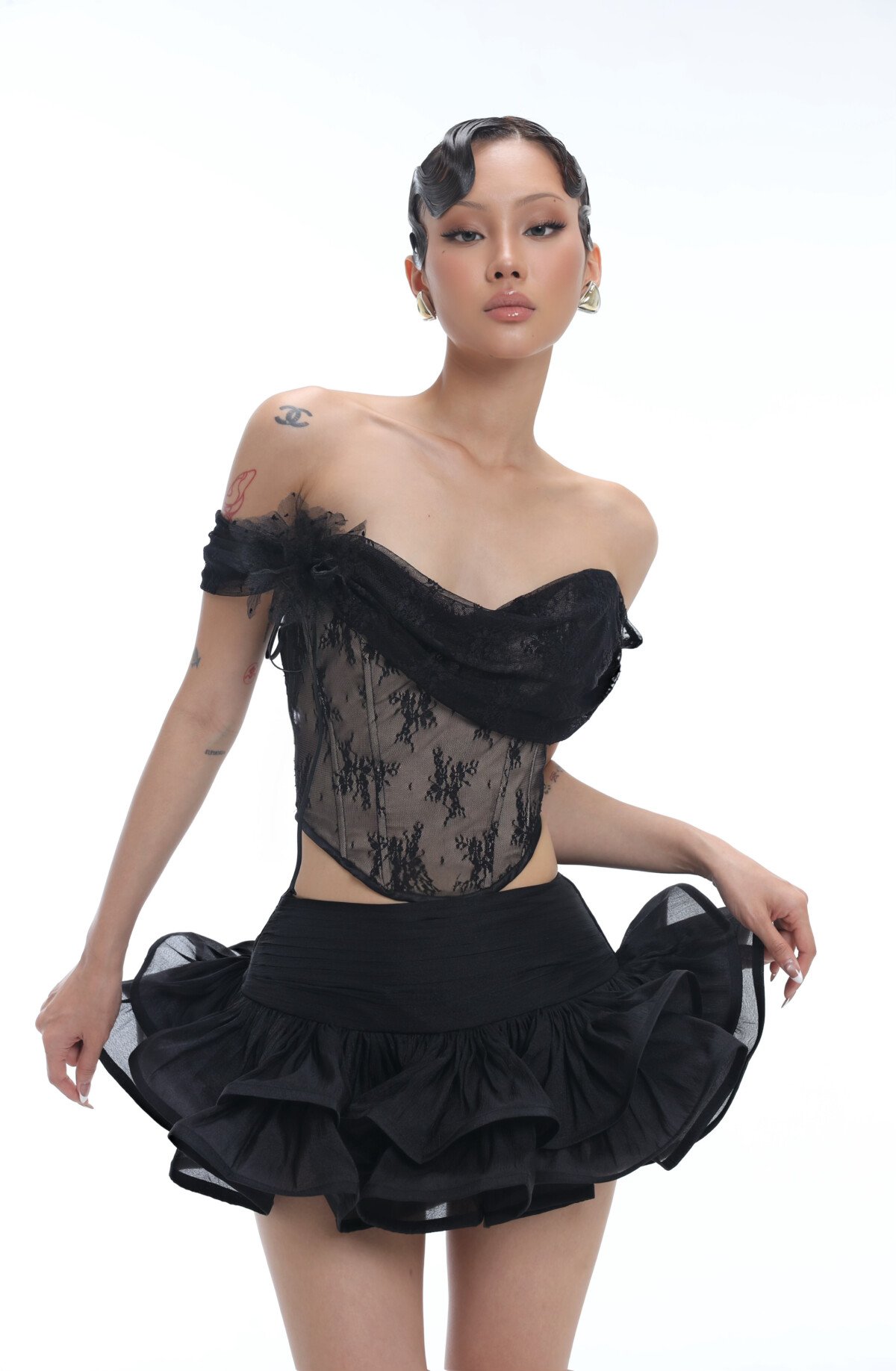 BUSTIER TOP