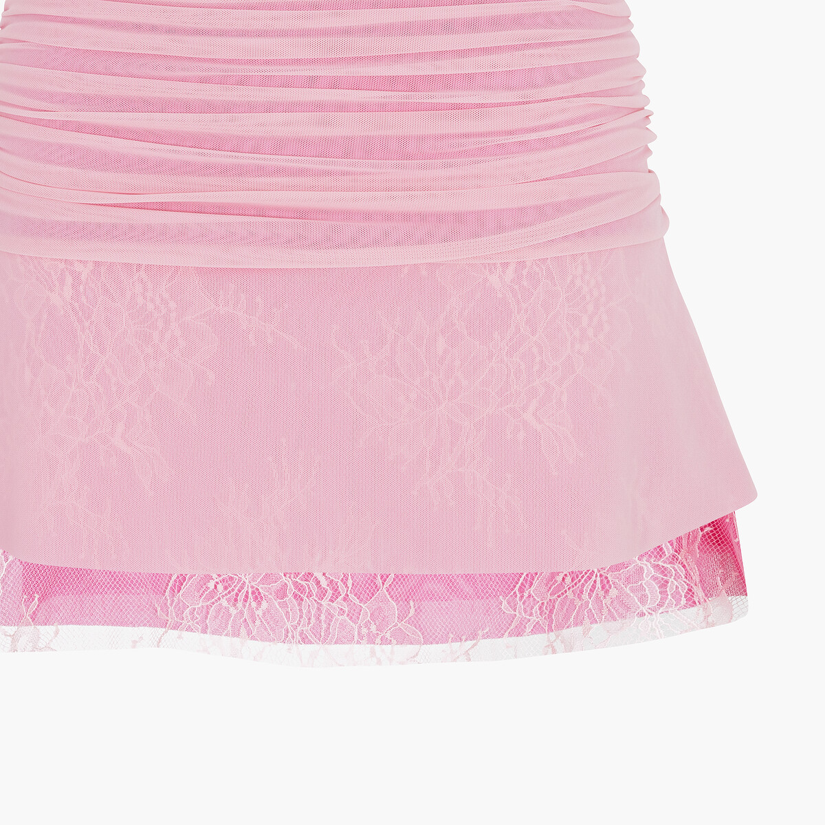 CUT DRESS PINK