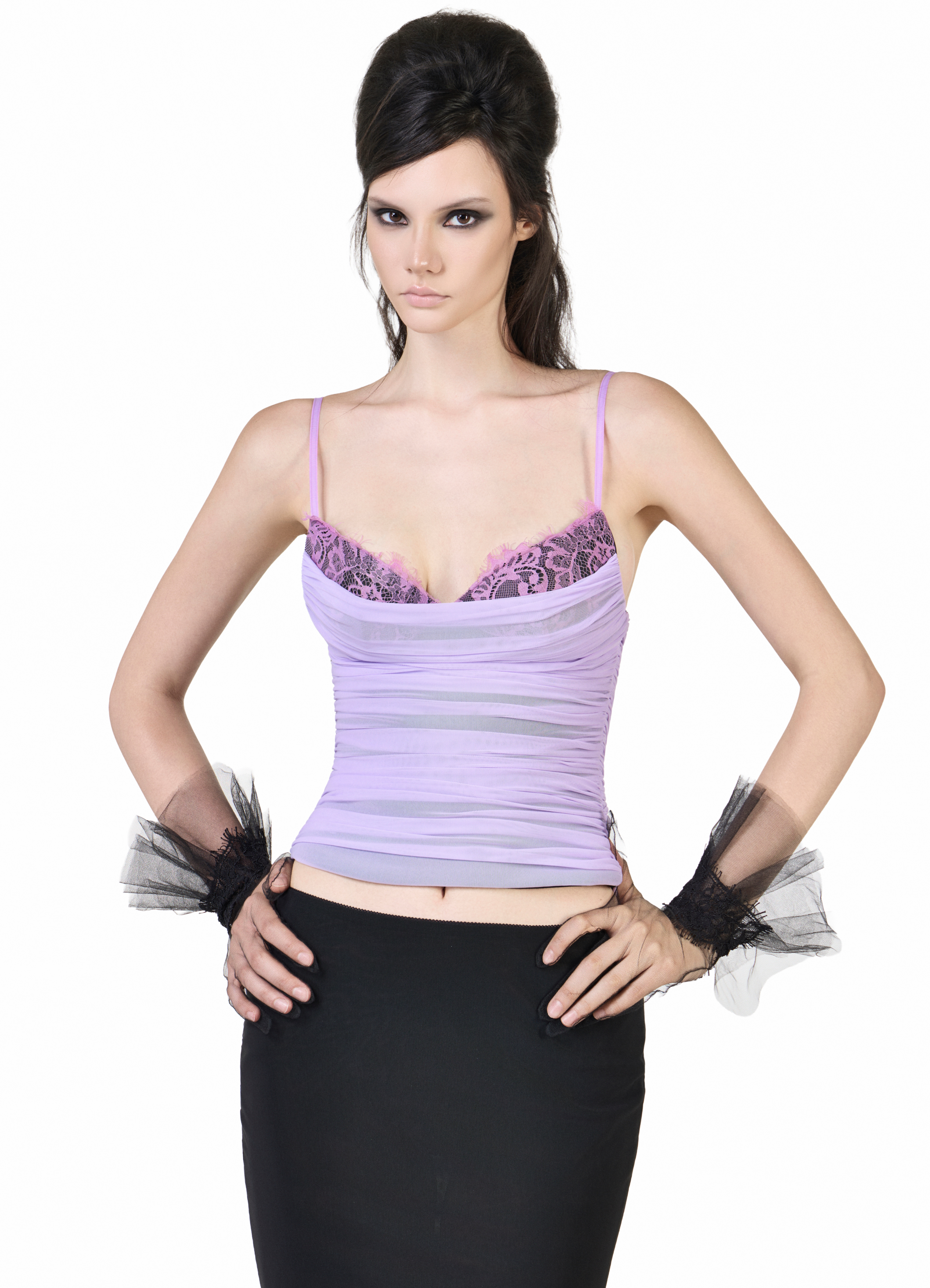 KISS ME TOP PURPLE - 1