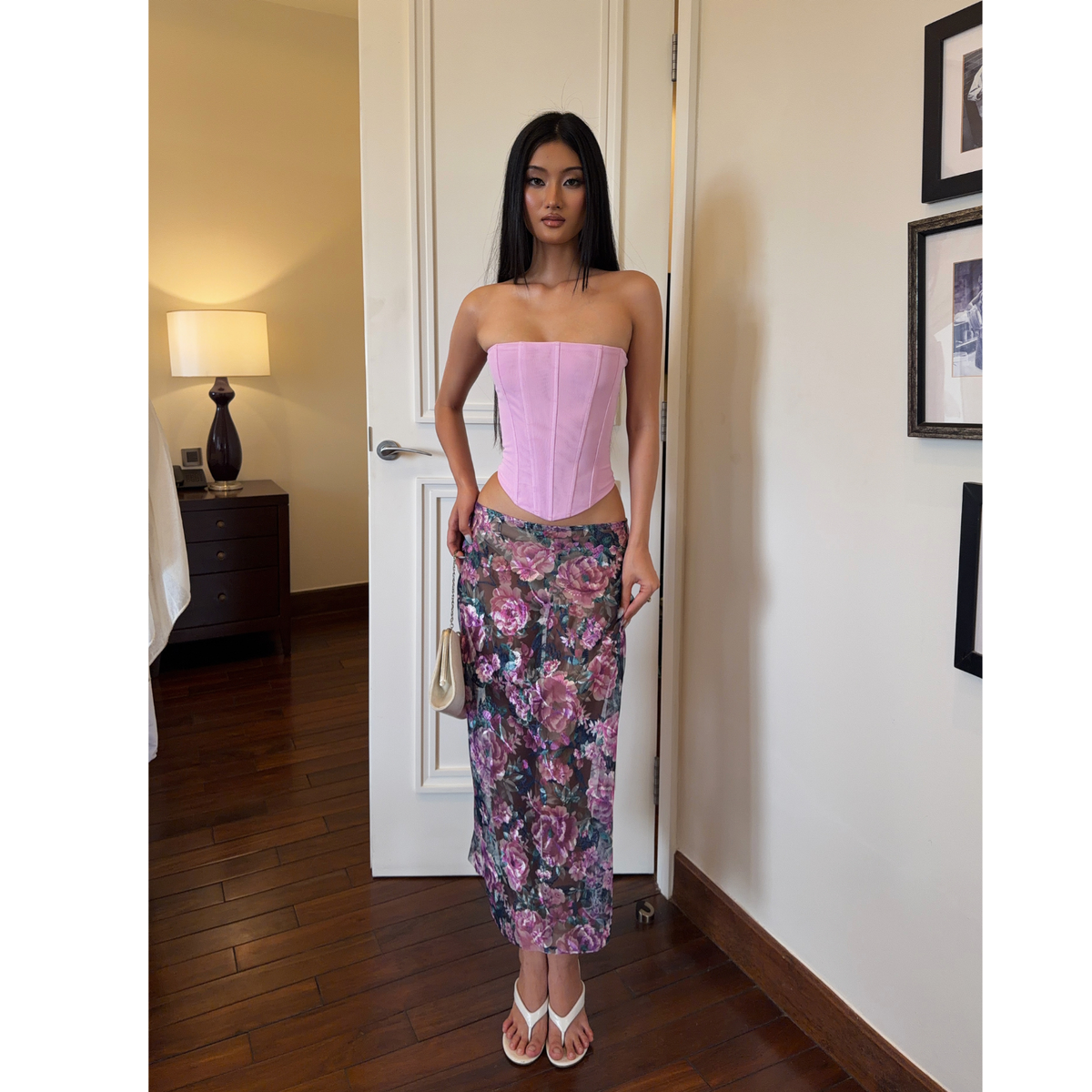 FLORAL SKIRT